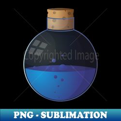 glass bottle cartoon style - png transparent sublimation design - capture imagination with every detail