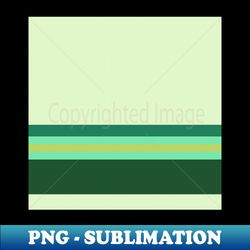 A fantastic unity of Salem Seafoam Blue Very Light Green Cal Poly Pomona Green and Light Olive stripes - PNG Transparent Sublimation Design - Perfect for Sublimation Art