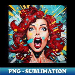 Gasp - Exclusive Sublimation Digital File - Bold & Eye-catching