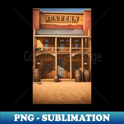 saloon - High-Quality PNG Sublimation Download - Perfect for Personalization