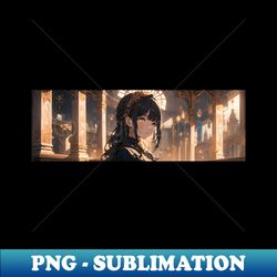 Girl in the palace fantasy - Decorative Sublimation PNG File - Unleash Your Inner Rebellion