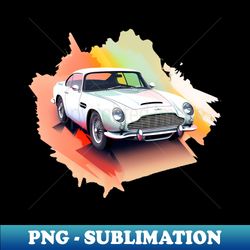 Classic Car Art - Artistic Sublimation Digital File - Revolutionize Your Designs