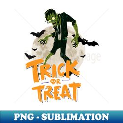 Trick or Trash - Creative Sublimation PNG Download - Instantly Transform Your Sublimation Projects
