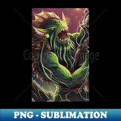 dagon art - PNG Transparent Sublimation Design - Perfect for Creative Projects