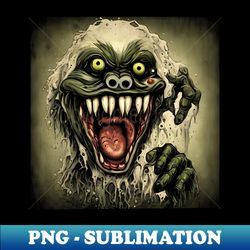 Horror Creature - PNG Transparent Digital Download File for Sublimation - Spice Up Your Sublimation Projects