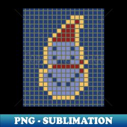 Snowman pixel art - PNG Sublimation Digital Download - Instantly Transform Your Sublimation Projects