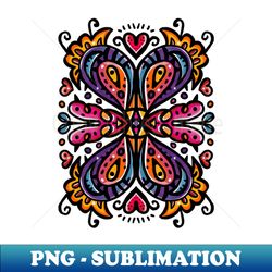 Bird Bunny Painted Doodle Tattoo Style - Artistic Sublimation Digital File - Unlock Vibrant Sublimation Designs