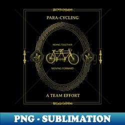 PARA-CYCLING - Instant Sublimation Digital Download - Unleash Your Creativity