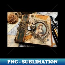 Steam Punk Journal Art - Premium PNG Sublimation File - Spice Up Your Sublimation Projects