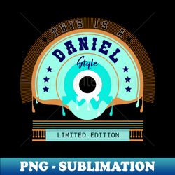 Daniel Name Style - Exclusive PNG Sublimation Download - Capture Imagination with Every Detail