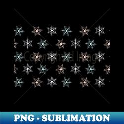 Snowflake - Decorative Sublimation PNG File - Bold & Eye-catching