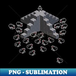 Ant Attack - ZX Spectrum 8-Bit Legend - High-Quality PNG Sublimation Download - Spice Up Your Sublimation Projects