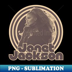 Janet jacksonoriginal vintage - High-Resolution PNG Sublimation File - Stunning Sublimation Graphics