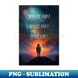 Lost in space - Premium Sublimation Digital Download - Unlock Vibrant Sublimation Designs