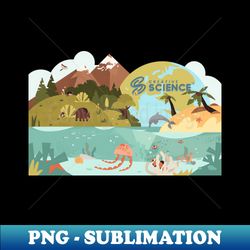 Zoology Animals In Their Ecosystem - High-Resolution PNG Sublimation File - Perfect for Sublimation Art