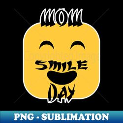 Wow Smile Day - Decorative Sublimation PNG File - Enhance Your Apparel with Stunning Detail
