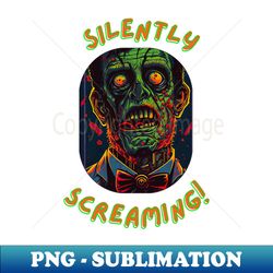 Frustrated Zombie - Professional Sublimation Digital Download - Bold & Eye-catching