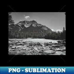 jasper national park mountain landscape photo v4 - digital sublimation download file - instantly transform your sublimation projects