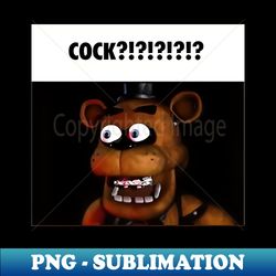 Five Nights At Freddys - Signature Sublimation PNG File - Unleash Your Inner Rebellion