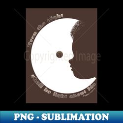 Optical Illusion Moon  Childs Face - Aesthetic Sublimation Digital File - Perfect for Creative Projects