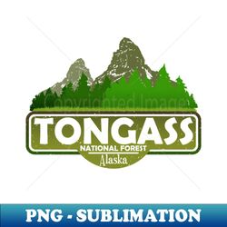 Tongass National Forest AK State Alaska USA Nature Landscape - Instant PNG Sublimation Download - Revolutionize Your Designs