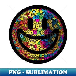 Trippy smiley - Elegant Sublimation PNG Download - Boost Your Success with this Inspirational PNG Download