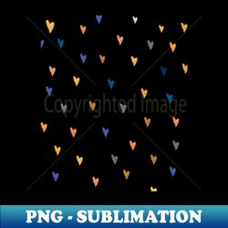 Miniheart color T-shirt - PNG Transparent Digital Download File for Sublimation - Bold & Eye-catching