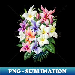 Tropical floral pattern - Aesthetic Sublimation Digital File - Spice Up Your Sublimation Projects