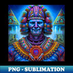 Techno-Shaman 4 - High-Quality PNG Sublimation Download - Unlock Vibrant Sublimation Designs
