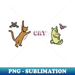 Cat love - Unique Sublimation PNG Download - Fashionable and Fearless