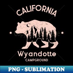 Wyandotte Campground Shirt - Premium Sublimation Digital Download - Stunning Sublimation Graphics