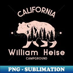 William Heise Campground Shirt - Premium Sublimation Digital Download - Perfect for Sublimation Mastery