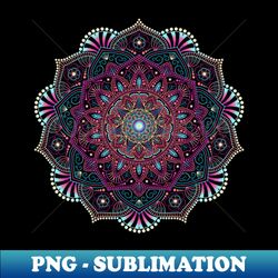Bohemian Mandala - Elegant Sublimation PNG Download - Unleash Your Inner Rebellion
