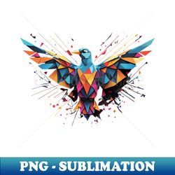 THE BEAUTIFUL CRYSTAL BIRD - PNG Sublimation Digital Download - Add a Festive Touch to Every Day