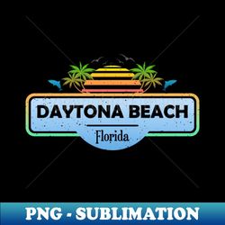 Daytona Beach Florida Tropical Palm Trees Sunset - Summer - Instant Sublimation Digital Download - Unlock Vibrant Sublimation Designs