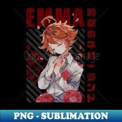 The Promised Neverland - Emma - Stylish Sublimation Digital Download - Perfect for Sublimation Art