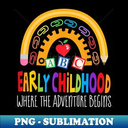 Teacher Early Childhood Education Preschool Head Start Crew - High-Quality PNG Sublimation Download - Vibrant and Eye-Catching Typography
