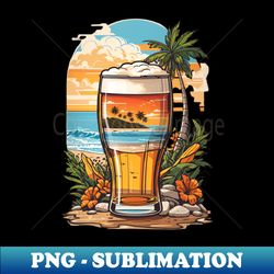 Beer glass T shirt design - Exclusive Sublimation Digital File - Boost Your Success with this Inspirational PNG Download
