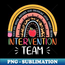 RTI Team Response Intervention Teacher School Team Squad - Digital Sublimation Download File - Spice Up Your Sublimation Projects