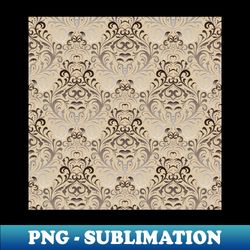 Decorative pattern in Baroque style - Vintage Sublimation PNG Download - Create with Confidence