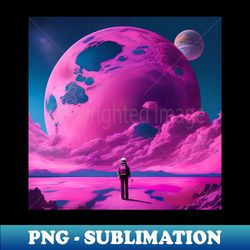 Pink Planet - Premium Sublimation Digital Download - Spice Up Your Sublimation Projects