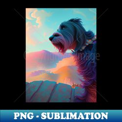 Blue Cartoon Griff - Sublimation-Ready PNG File - Stunning Sublimation Graphics