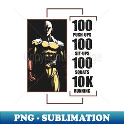 One Punch Traning - Decorative Sublimation PNG File - Create with Confidence
