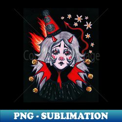 Sad Clown - Professional Sublimation Digital Download - Transform Your Sublimation Creations