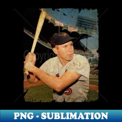 Brooks Robinson - Third Base 16 - Retro PNG Sublimation Digital Download - Capture Imagination with Every Detail