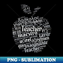 Teaching Around the World - Digital Sublimation Download File - Transform Your Sublimation Creations