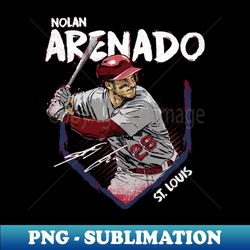 Nolan Arenado St Louis Base - PNG Transparent Sublimation File - Bring Your Designs to Life