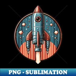 Rocket - Unique Sublimation PNG Download - Unleash Your Creativity