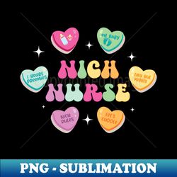 Groovy Heart Candy NICU Nurse Valentines Day - Digital Sublimation Download File - Add a Festive Touch to Every Day