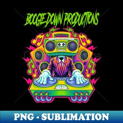 BOOGIE DOWN PRODUCTIONS RAPPER - Aesthetic Sublimation Digital File - Perfect for Sublimation Mastery